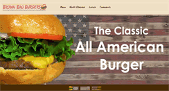 Desktop Screenshot of brownbagburgers.com